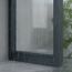 Vordach Sophia 'SIDE Wall' grau 95 x 160 cm Acrylglas klar