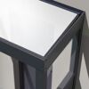 Vordach Sophia 'SIDE Wall' grau 95 x 21 5 cm Acrylglas opalweiß