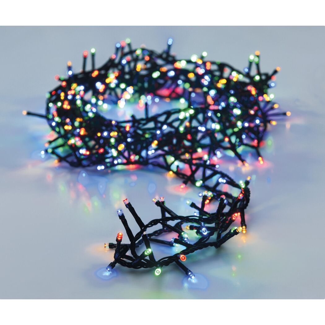 LED-Lichterkette bunt 200 LED