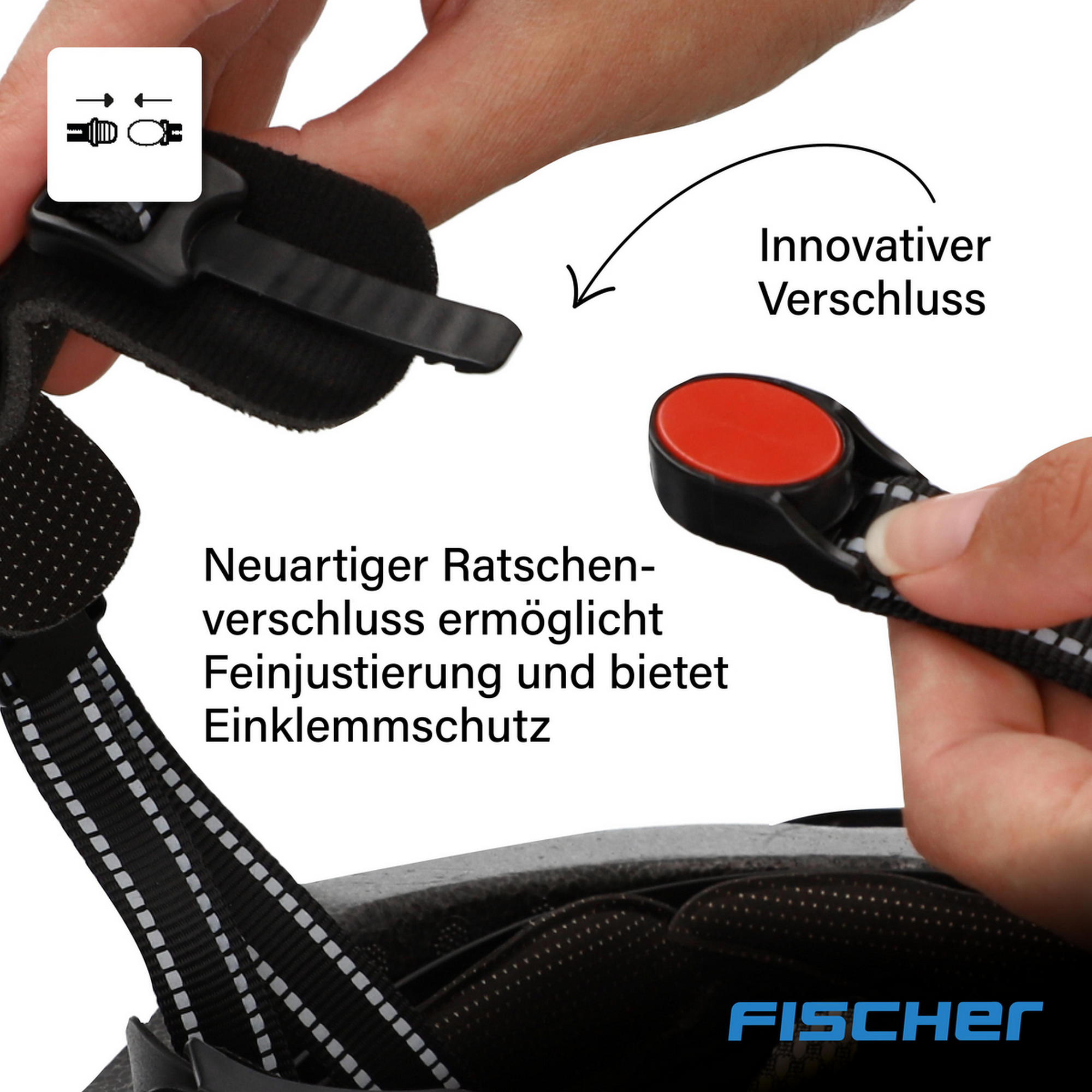 Fahrradhelm 'Urban PLUS Chicago' Größe 58-61 cm graublau