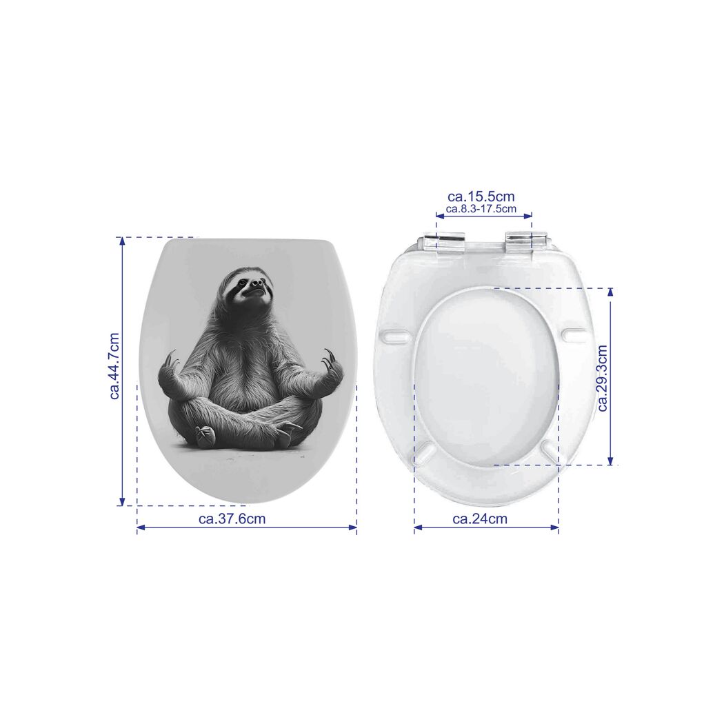 WC-Sitz 'Faultier'