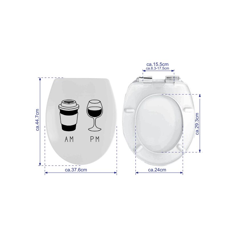 WC-Sitz 'AM PM'
