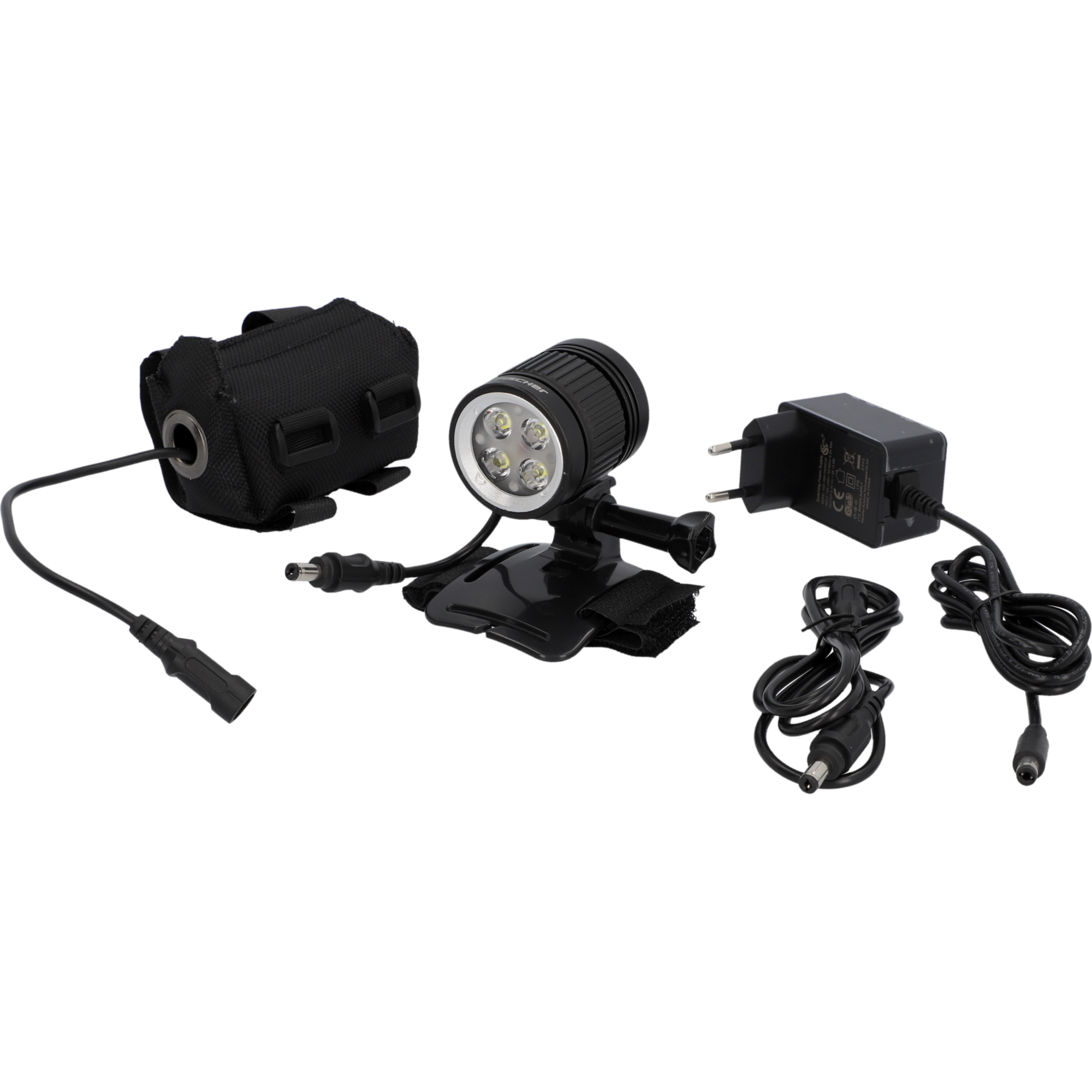 Akku-LED-Fahrradhelmleuchte 'Lumoz 1600' 1100 lm