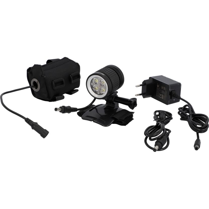 Akku-LED-Fahrradhelmleuchte 'Lumoz 1600' 1100 lm
