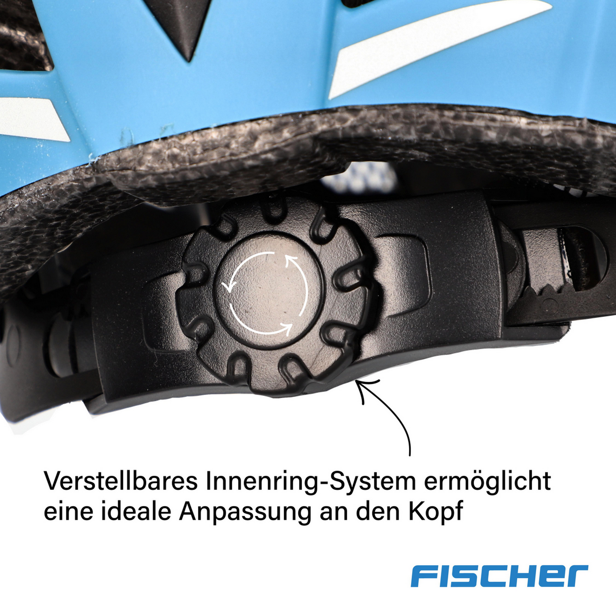 Fahrradhelm 'Urban PLUS Chicago' Größe 52-59 cm graublau