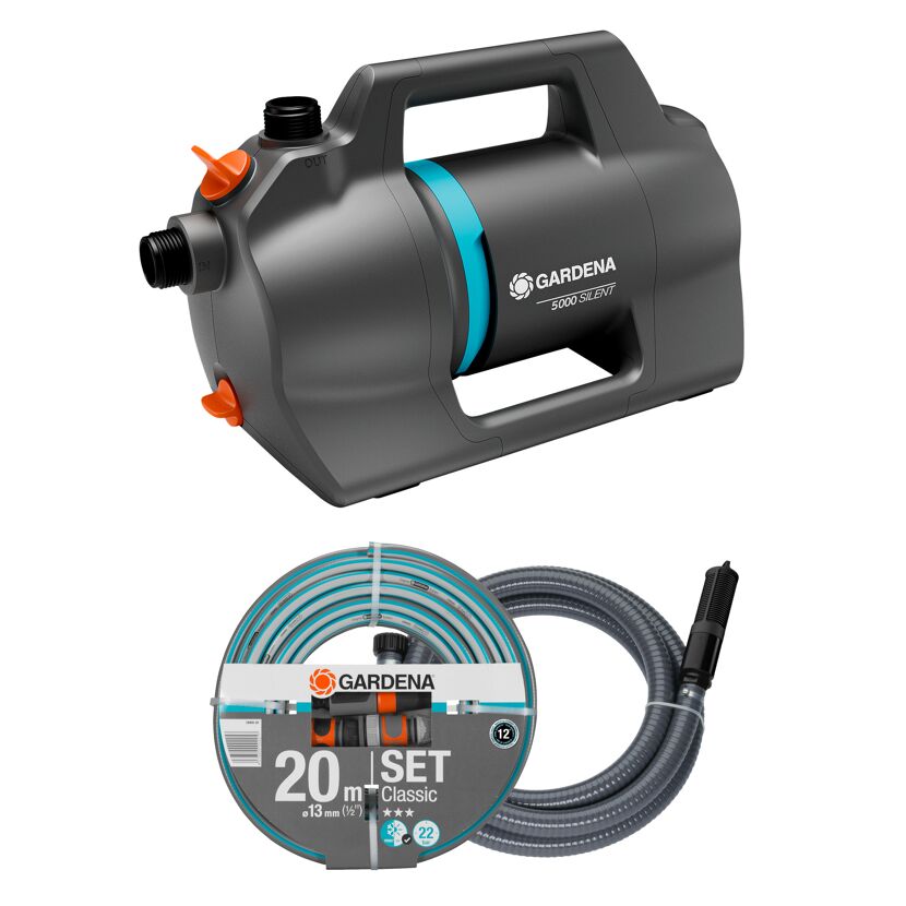 Gartenpumpe '5000 Silent Set'