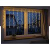 LED-Lichtervorhang Eisregen 768 LEDs 16 Leuchtstränge