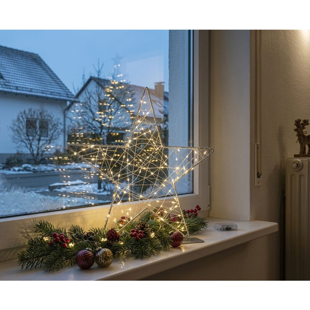 LED-Stern 90 LEDs 39 cm