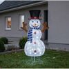 LED-Schneemann 70 LEDs 105 cm