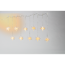 LED-Lichtervorhang Sterne mit 10 LED weiß 135 cm