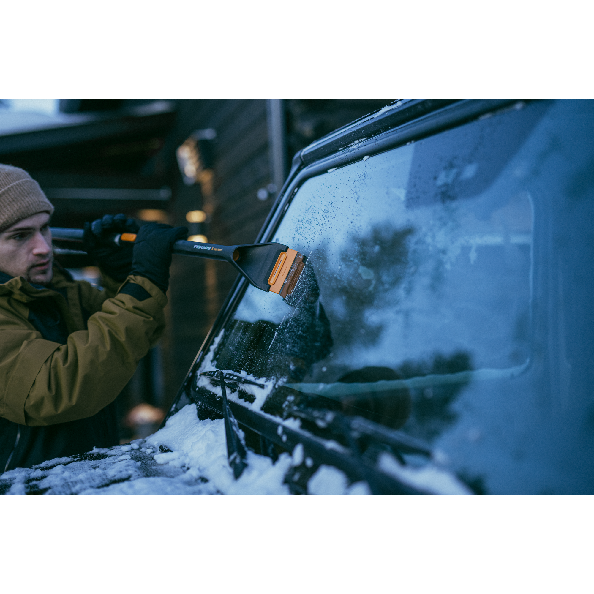 Schneebürste und Eiskratzer 'X-Series' teleskopierbar
