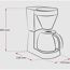 Filterkaffeemaschine 'EasyTop®' schwarz 1080 W