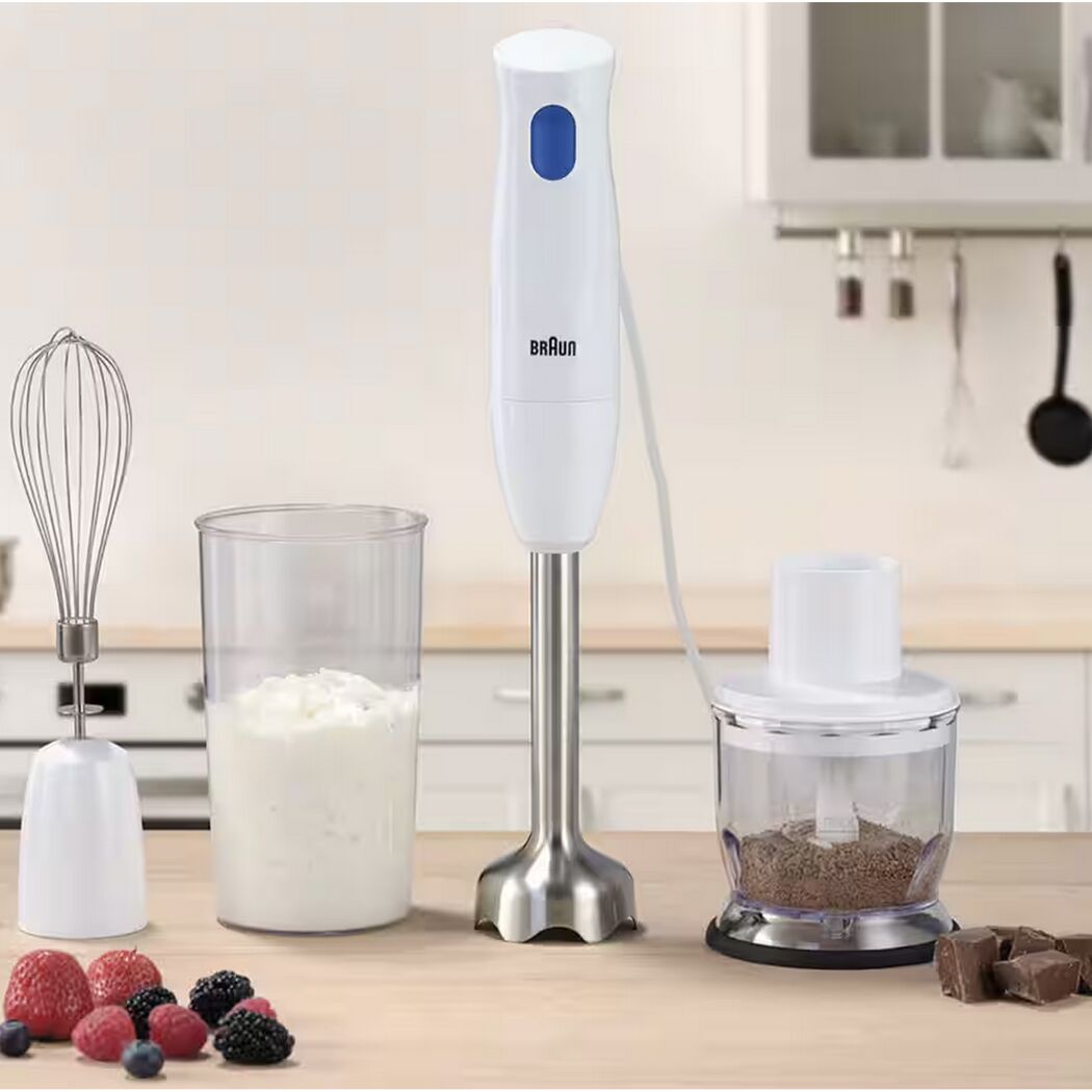 Stabmixer-Set 'MultiQuick 1 MQ10.202M WH' weiß 450 W 