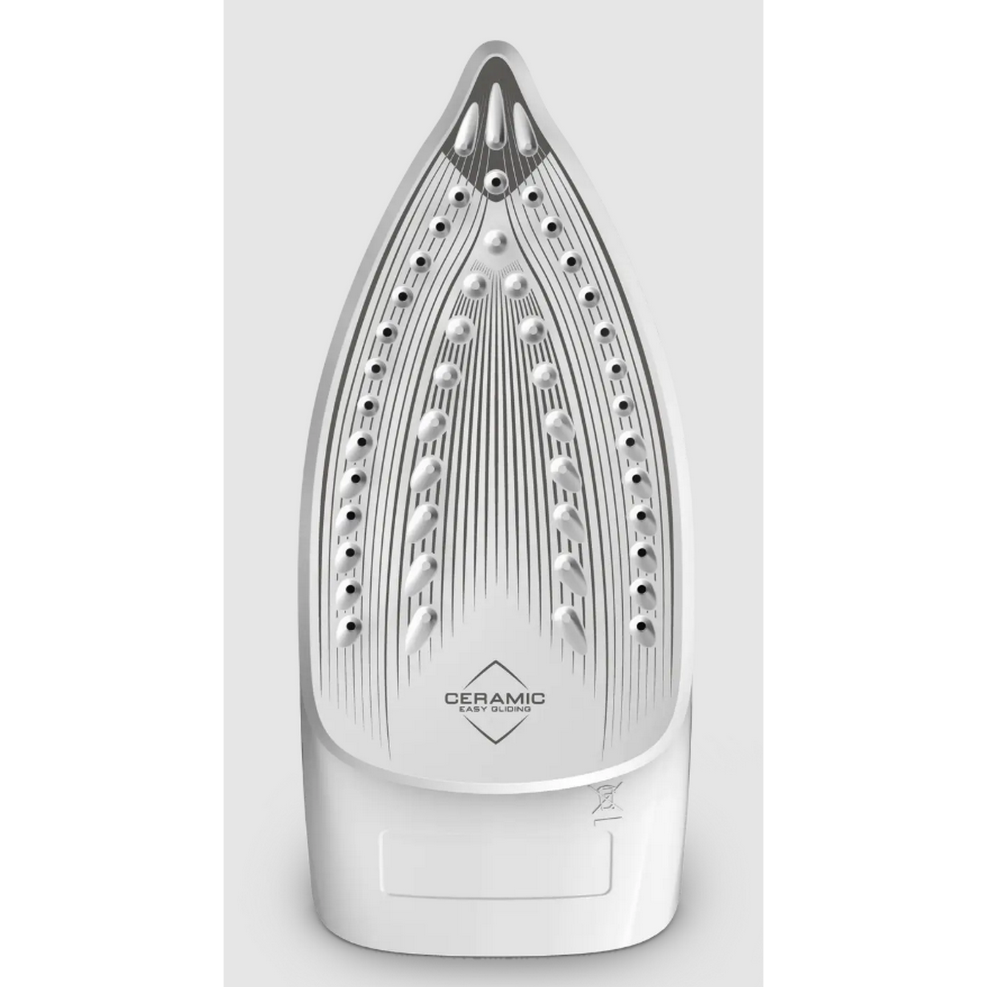 Tefal Virtuo 30 FV2C41E0 fer à repasser Fer à repasser à sec ou à vapeur Semelle en céramique 2000 W Bleu, Blanc