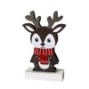 LED-Holz Rentier 5 LEDs 27 cm