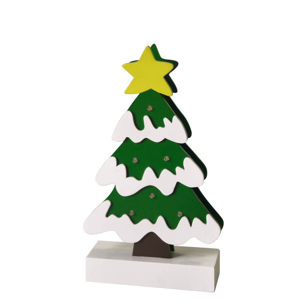 LED-Holz Baum 5 LEDs 26 cm