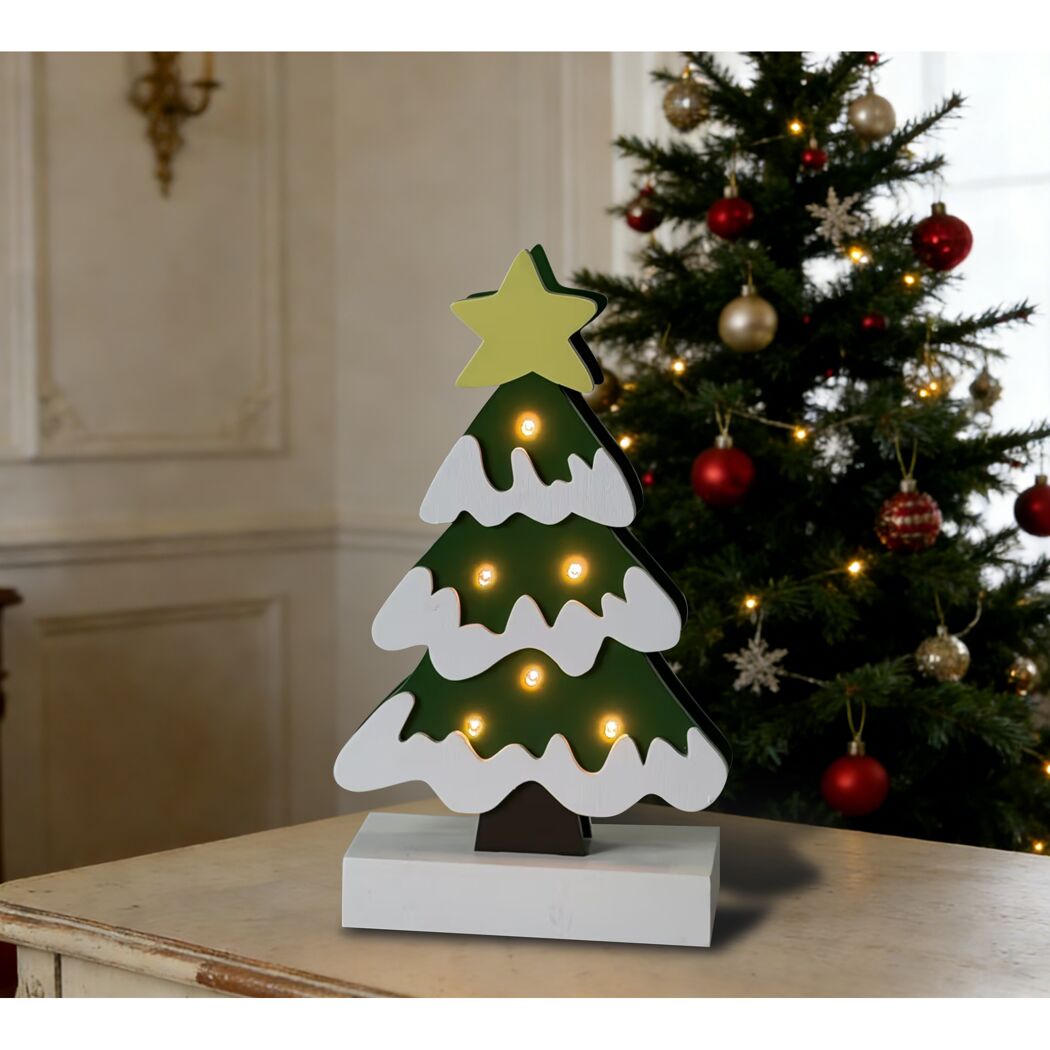 LED-Holz Baum 5 LEDs 26 cm