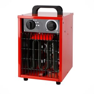 Keramik-Heizlüfter 'Montreal' rot 2000 W