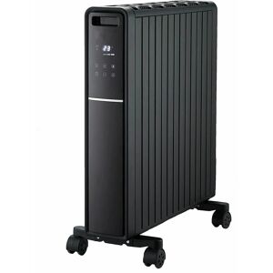 Wärmekonvektor schwarz 2000 W