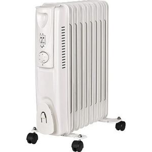 Ölradiator weiß 7 Rippen 1500 W