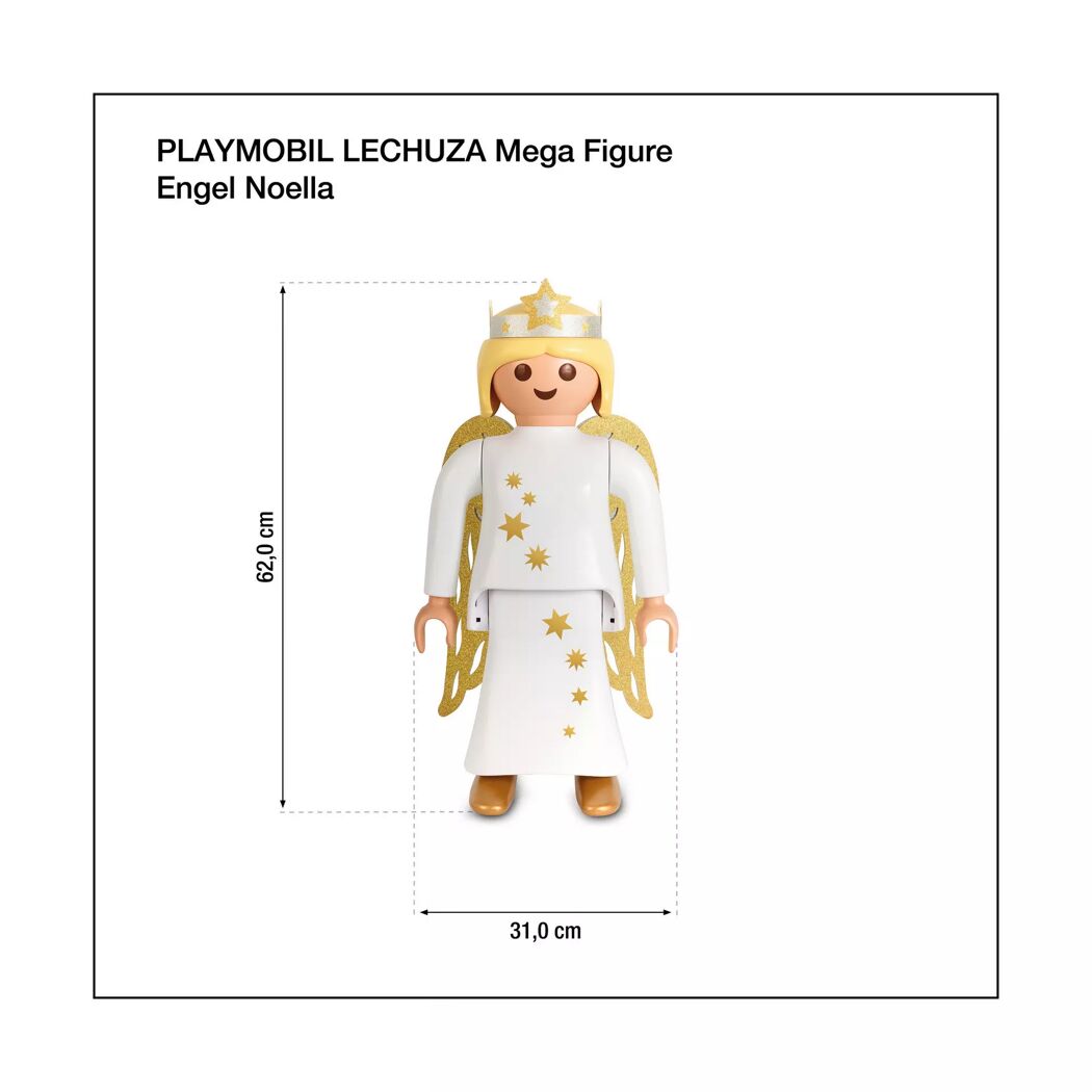 XXL-Figur 'Engel Noella' 31 x 62 x 20 cm