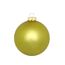 Christbaumkugeln limettengrün Ø 4,5 cm 24 Stück