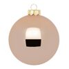 Christbaumkugel braun Ø 7,5 cm 12 Stück