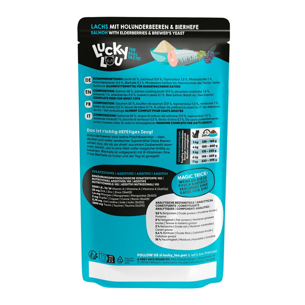 Katzenfutter Lachs 125 g