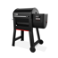Holzpelletgrill 'Smoque' schwarz 95 x 69 x 52 cm