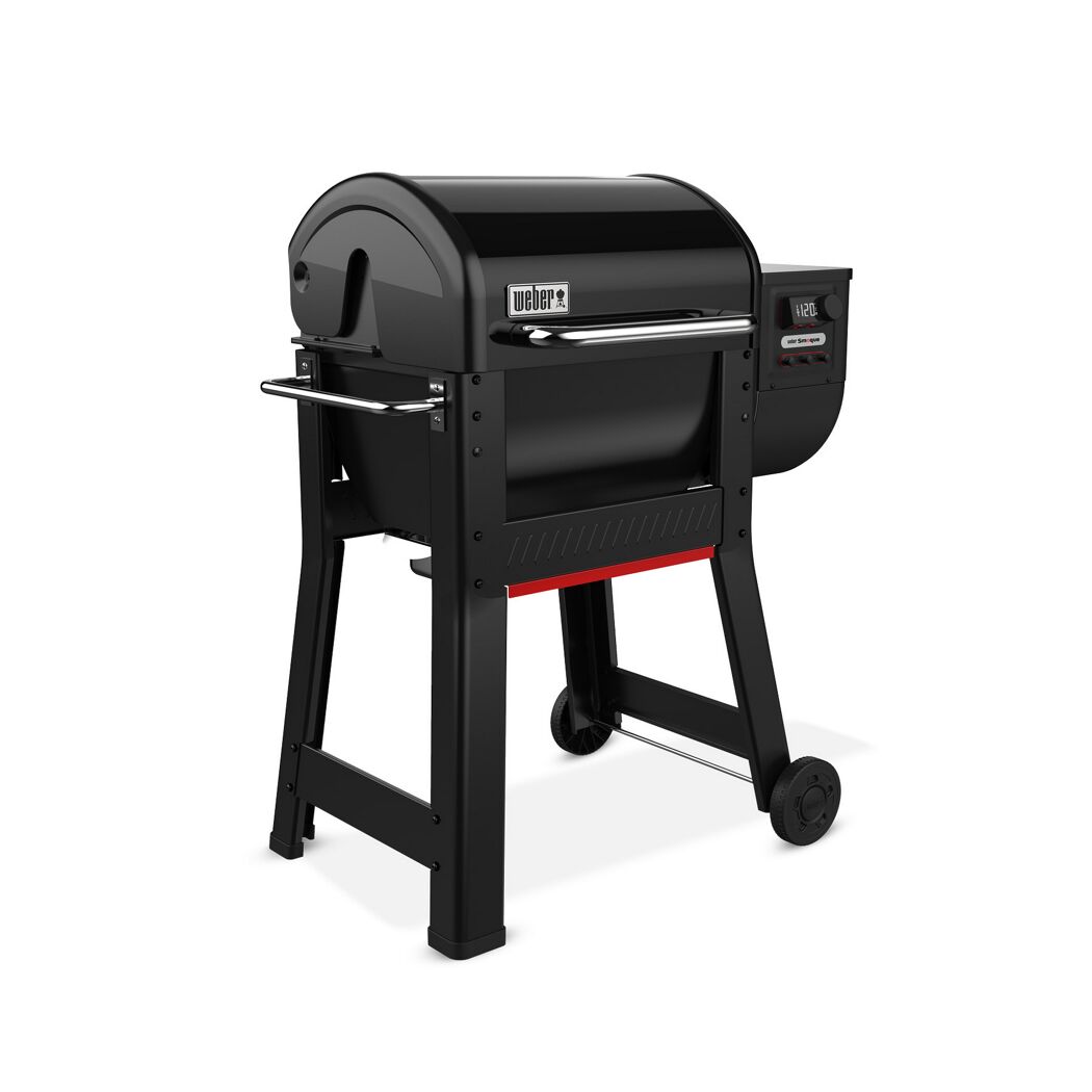 Holzpelletgrill 'Smoque' schwarz 95 x 69 x 52 cm