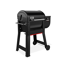 Holzpelletgrill 'Smoque' schwarz 95 x 69 x 52 cm