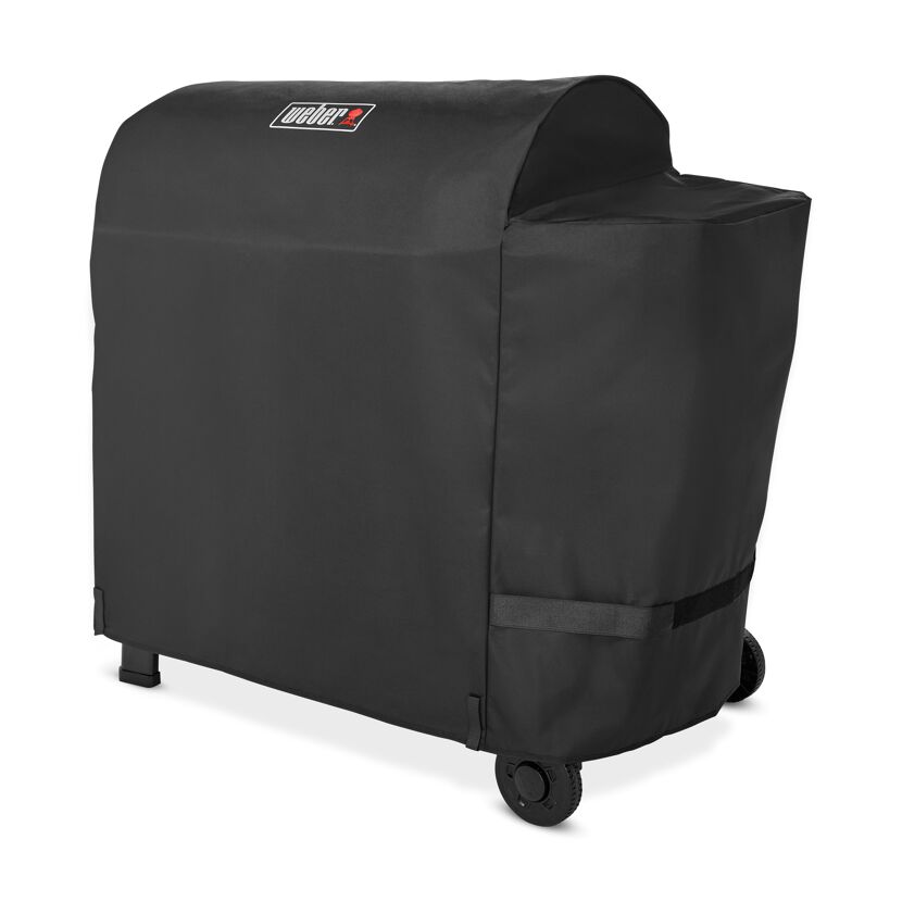Abdeckung für Holzpelletgrill 'Smoque XL' schwarz 129 x 113 x 57 cm