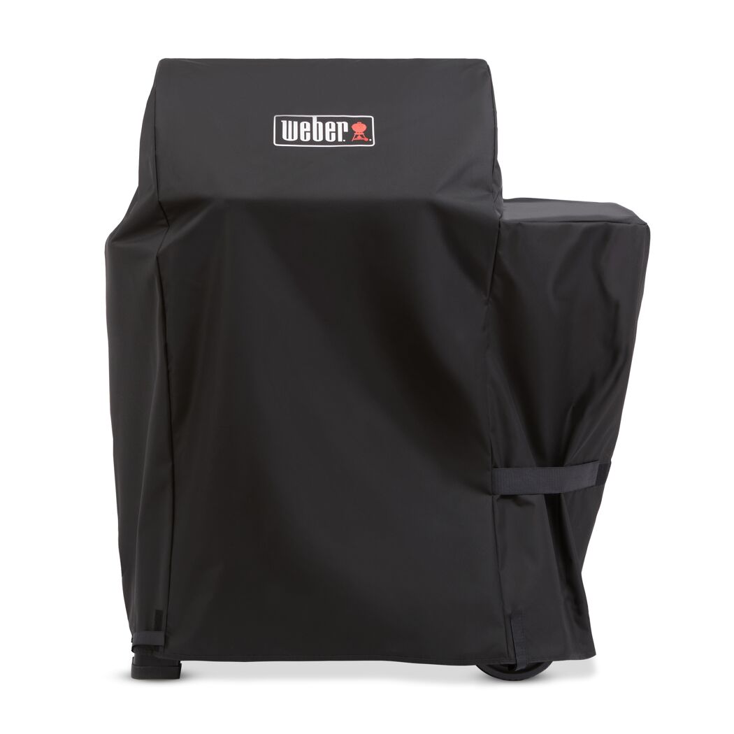 Abdeckung für Holzpelletgrill 'Searwood' schwarz 98 x 120 x 65 cm