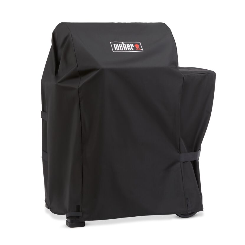 Abdeckung für Holzpelletgrill 'Searwood' schwarz 98 x 120 x 65 cm