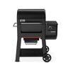 Holzpelletgrill 'Searwood' schwarz 57 x 84 x 100 cm