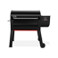 Holzpelletgrill 'Smoque XL' schwarz 126 x 69 x 52 cm
