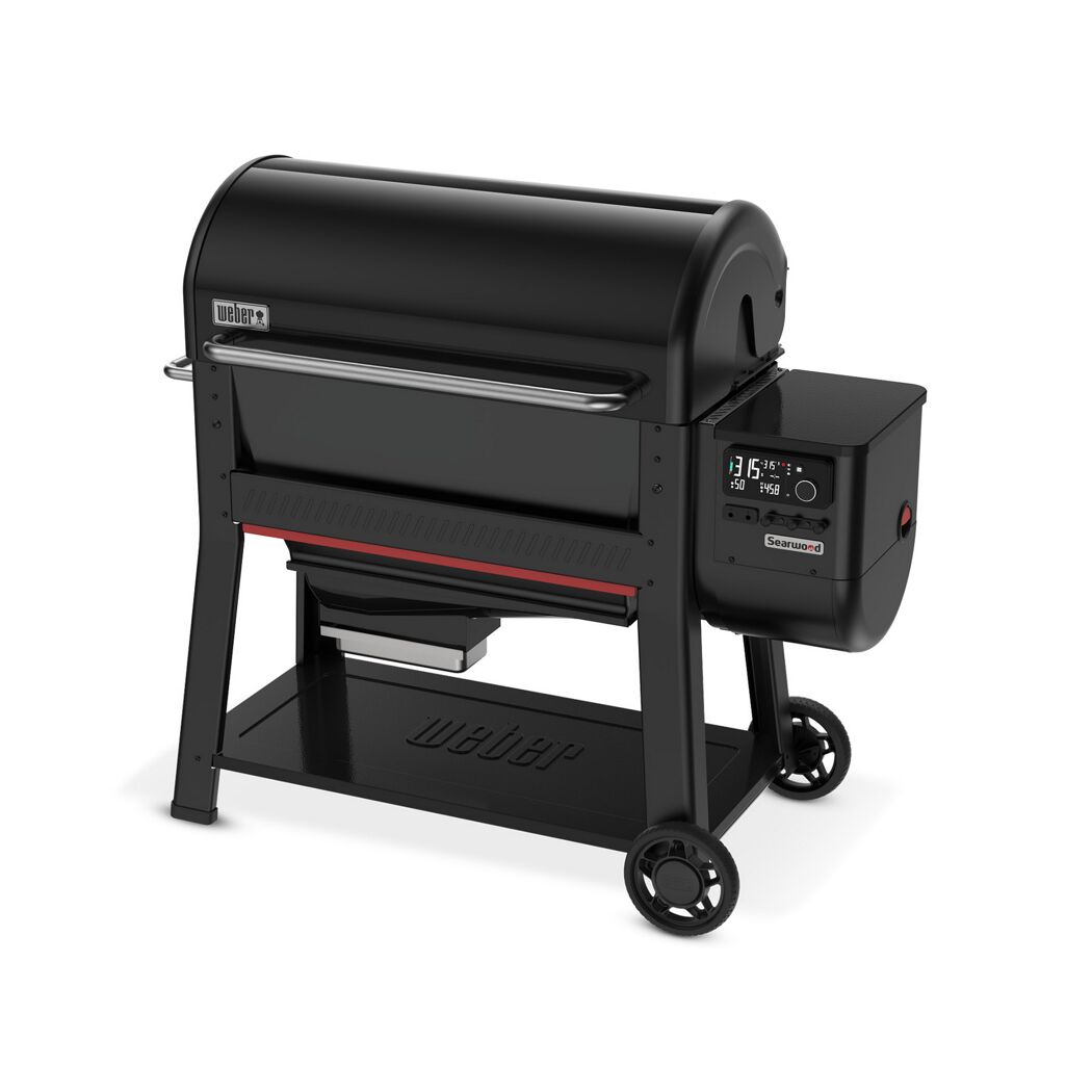 Holzpelletgrill 'Searwood XL' schwarz 57 x 76 x 130 cm