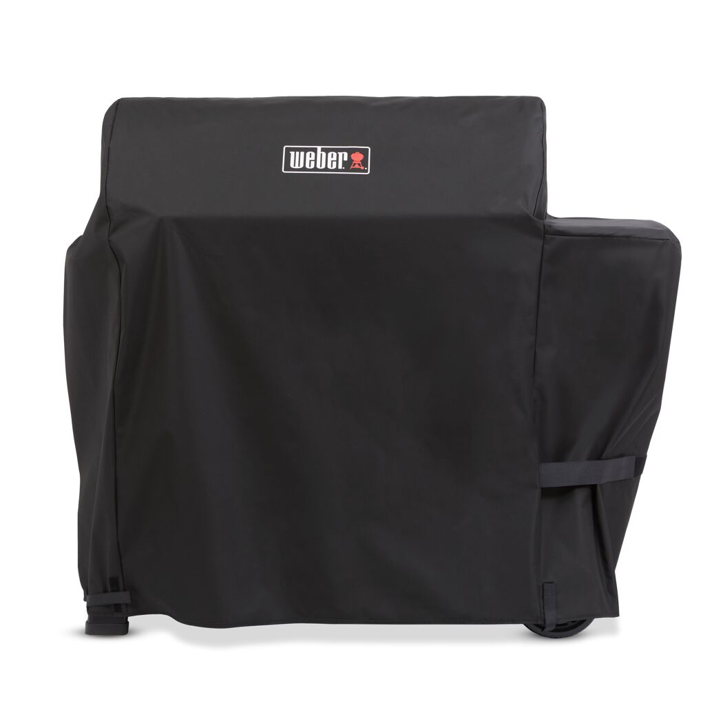 Abdeckung für Holzpelletgrill 'Searwood XL' schwarz 128 x 120 x 65 cm