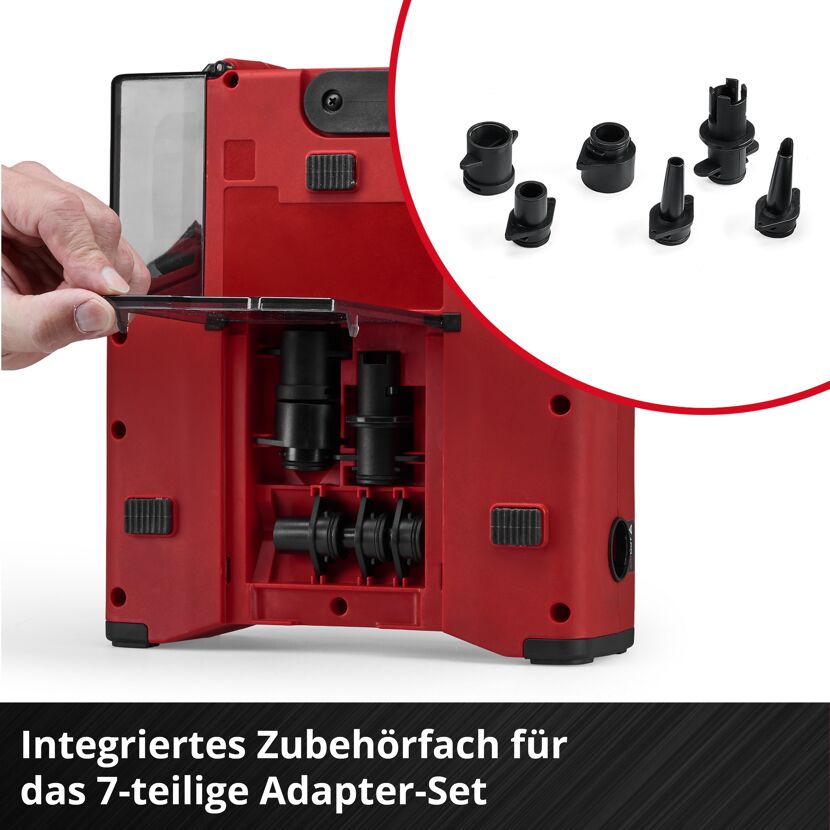 Akku-Kompressor 'SUPPERO 18/380' ohne Akku und Ladegerät 