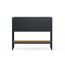 Hochbeet 'Deco' Stahl anthrazit/Holzoptik mit Beleuchtung 100 x 40 x 80 cm
