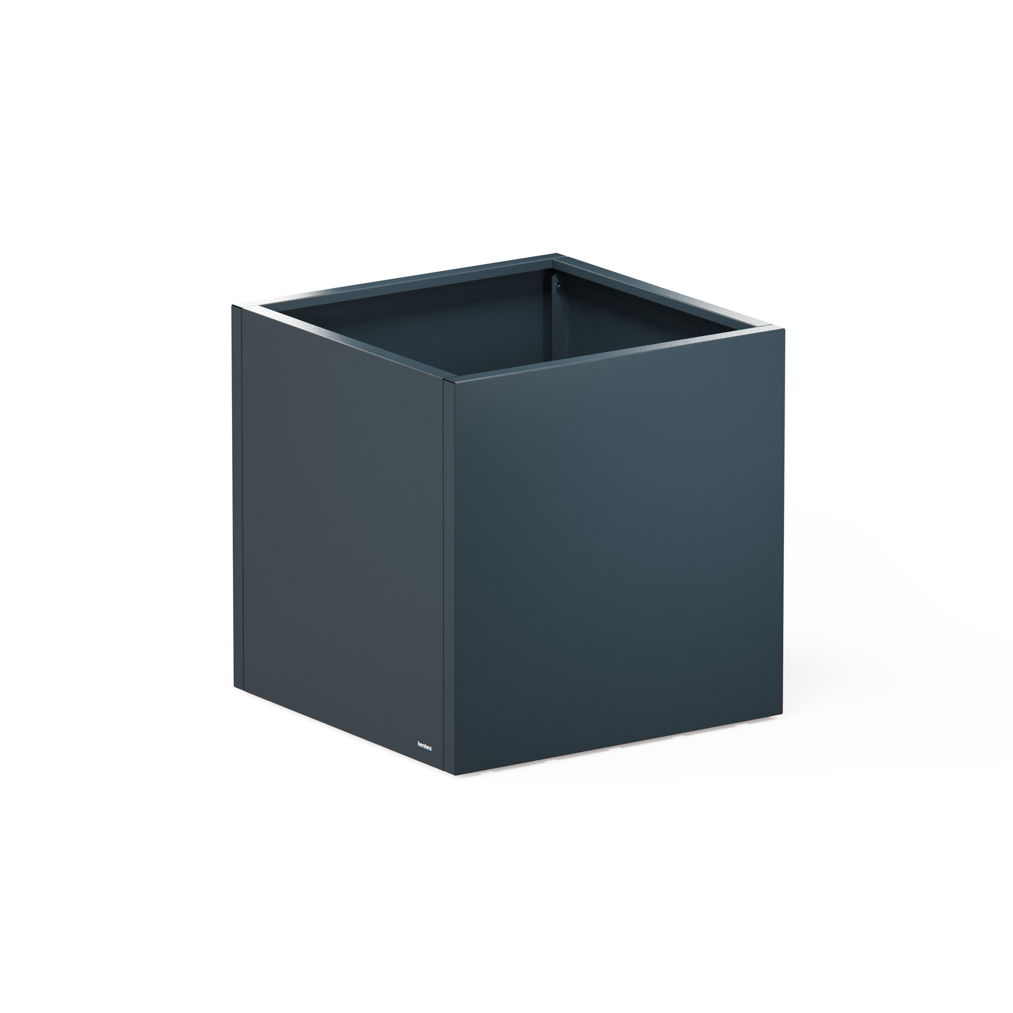 Pflanzkübel 'Cube' anthrazit 80 x 32 x 80 cm