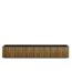 Pflanzkübel 'Deco Planter Xic Wood L' schwarz/naturfarben 150 x 32 x 40 cm