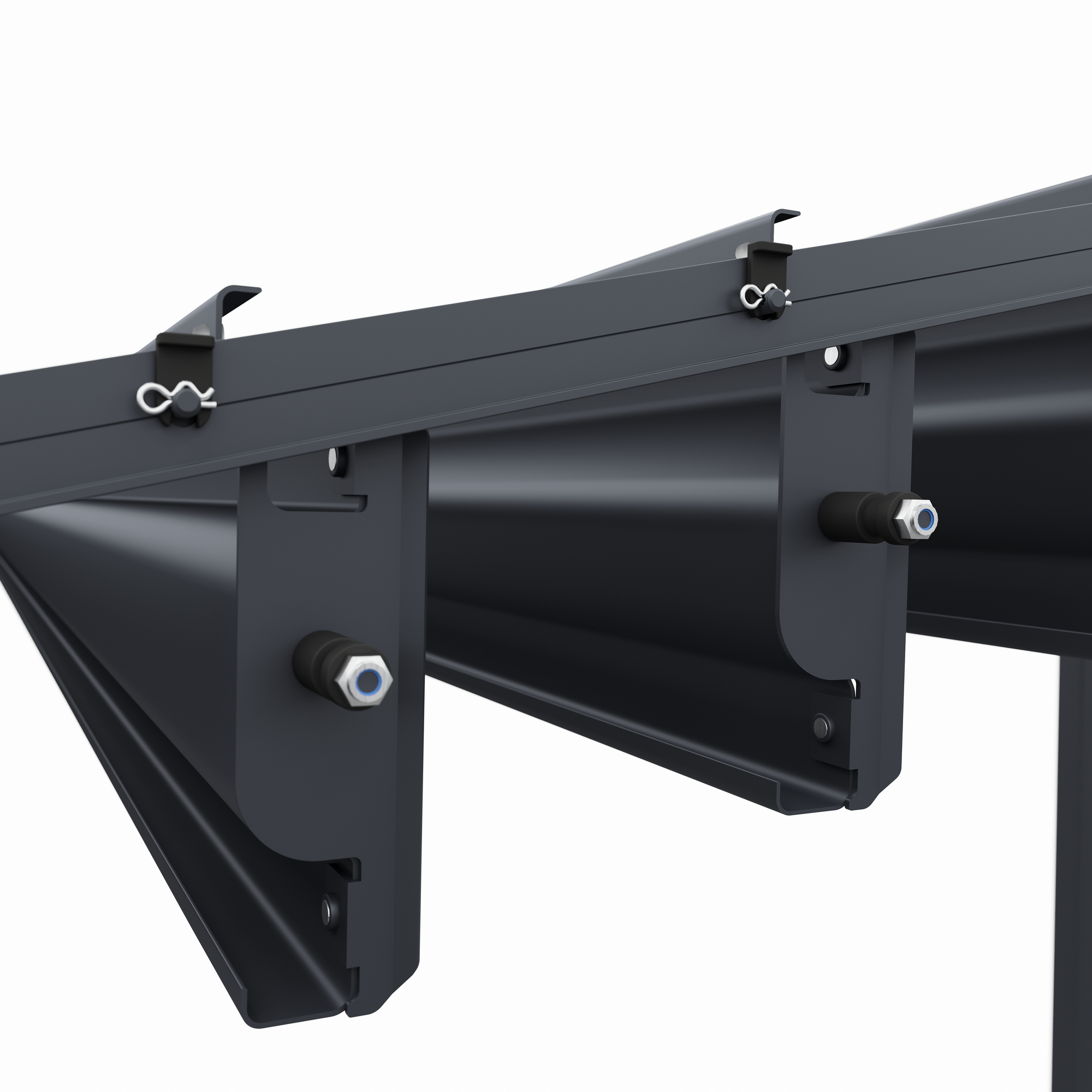 Pergola 'Icon 1013' anthrazit 413 x 363 x 283 cm, mit verstellbare Lamellen