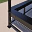 Pavillon 'Bondi 1220' schwarz 570 x 335 x 307 cm
