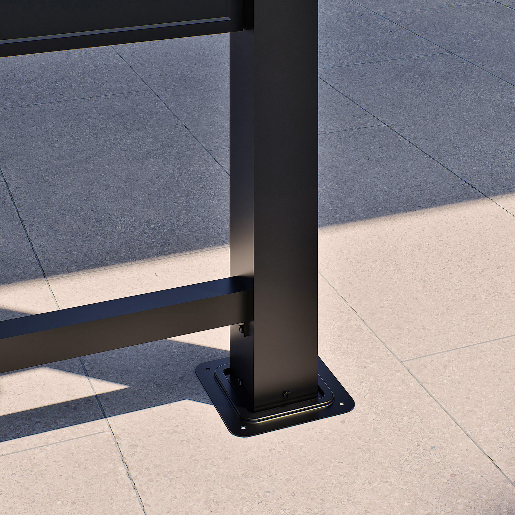 Pavillon 'Bondi 1220' schwarz 570 x 335 x 307 cm