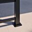 Pavillon 'Bondi 1220' schwarz 570 x 335 x 307 cm