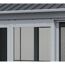 Pavillon 'Olan 1017' grau/schwarz 494 x 283 x 291 cm, mit Moskitoschutz
