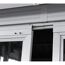 Pavillon 'Olan 1017' grau/schwarz 494 x 283 x 291 cm, mit Moskitoschutz