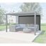 Seitenteil 12 für 'Pergola Milo' grau