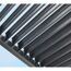 Terrassenüberdachung 'Hana 1013' schwarz mit verstellbaren Lamellen 399 x 305 x 270 cm